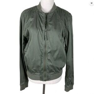 H&M Cotton Bomber Jacket • EUC • Size 6